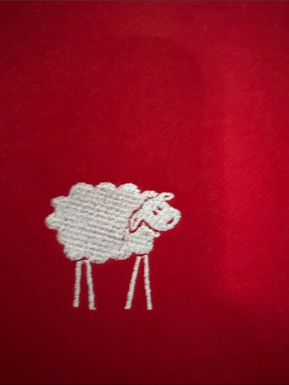Sheepey casual red
